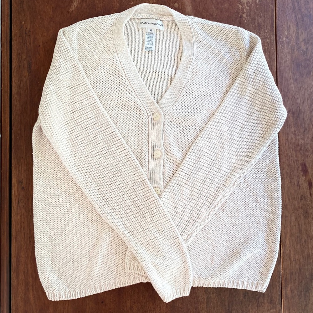 Evan Picone cardigan sweater